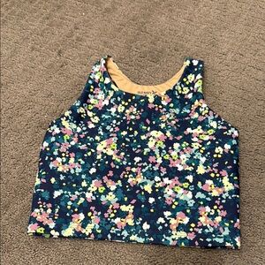 Old Navy Kids Floral Crop Top - Multicolor